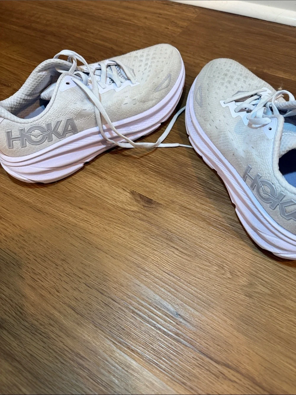 Hoka One One Clifton 8 Running Shoes White